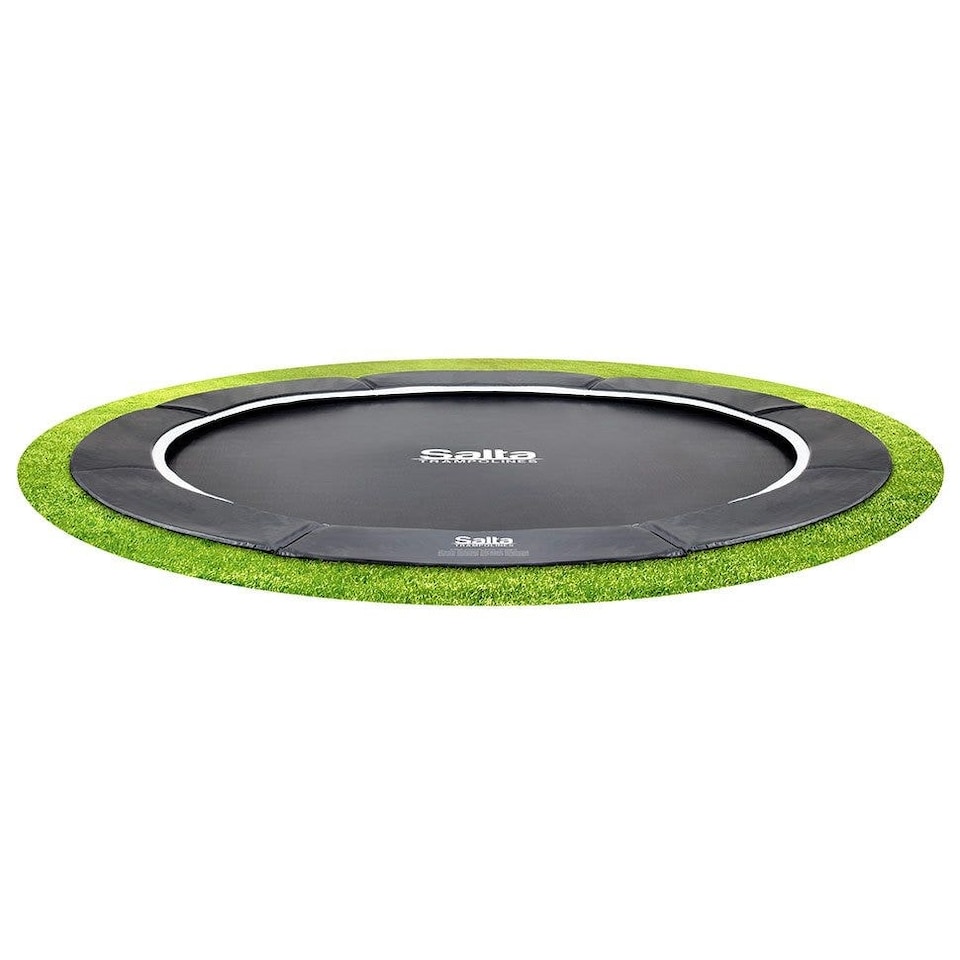 image 1 of 8ft 2" Salta Black Royal Baseground Round Trampoline