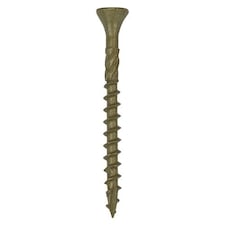 Timco - C2 Deck-Fix Premium Decking Screws - TX - Countersunk - Exterior - Green (Size 4.5 x 65 - 250 Pieces)