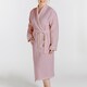 image 2 of Martex Linen Bathrobe Large Mellow Pink