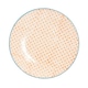 image 4 of Nicola Spring Hand-Printed Side Plates - 18cm - Orange - Pack of 6 Blue