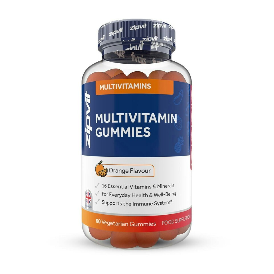 image 1 of Multivitamin Gummies for Adults, 60 Vegetarian Gummies, 2-Month Supply, 16 Vitamins for Immune Support