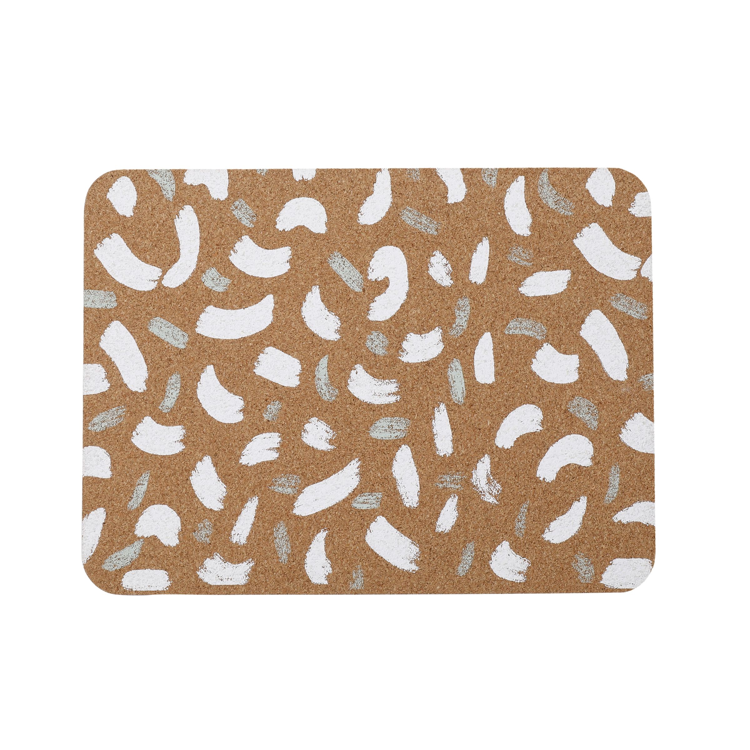 Creative Tops Set of 4 Cork Placemats, Terrazzo, 29cm x 21.5cm | Size: 29 cm x 21.5 cm