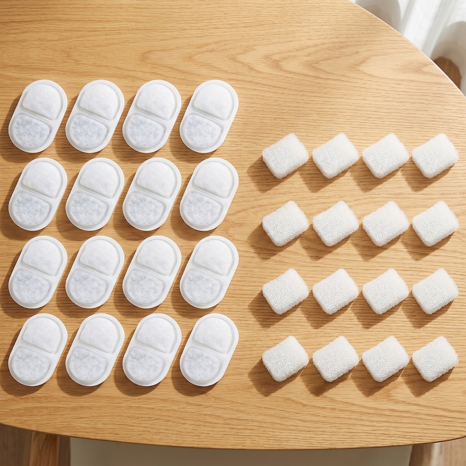 image 1 of PawHut 16 Pack Cat Water Fountain Filters for Automatic Pet Fountain