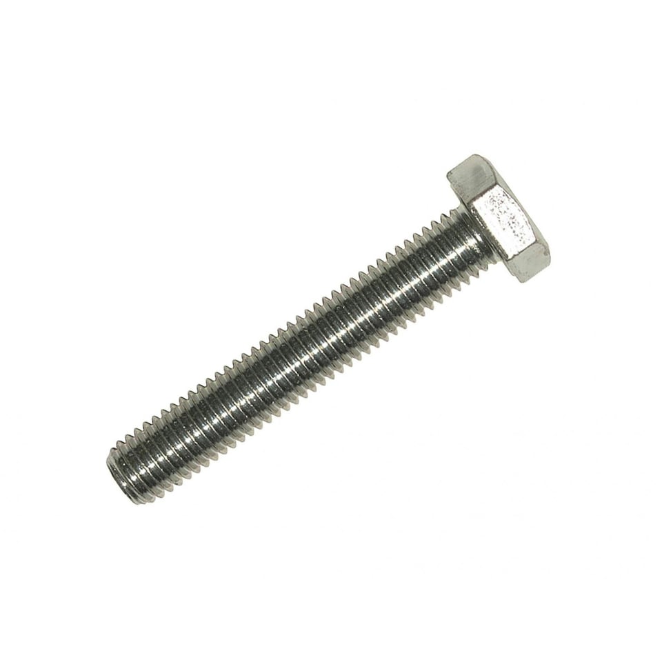 Metalmate High Tensile Set Screws, Zinc Plated - Zinc Plated - M8 x 60mm