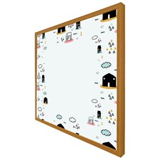 Scandy doodle (Picture Frame) Brown | Oak | M