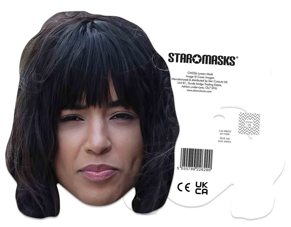 image 1 of Loreen Cardboard Face Mask