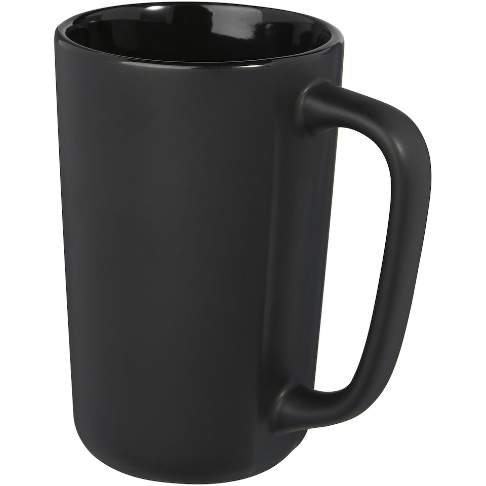 image 1 of Perk Ceramic 480ml Mug - Solid Black - One Size