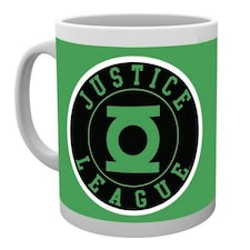 Justice League Green Lantern Mug - White/Green/Black - One Size