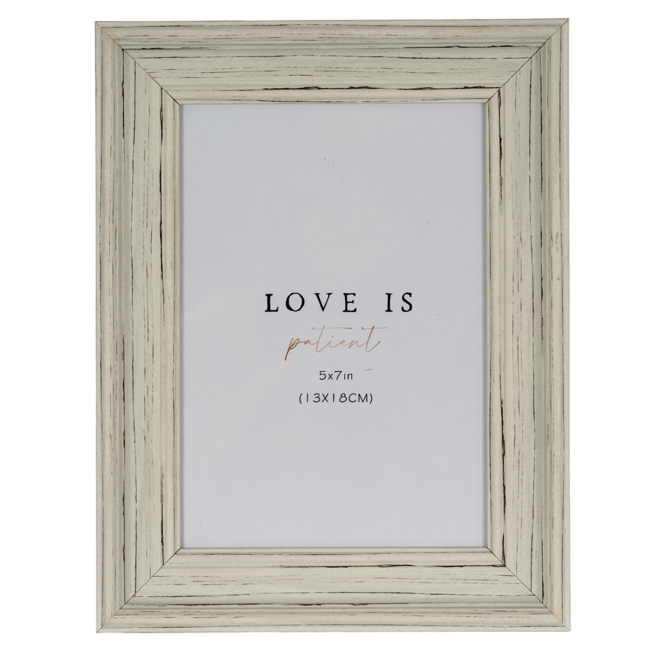 image 1 of Hill Interiors Alba Single Photo Frame | White | White | One Size | 1
