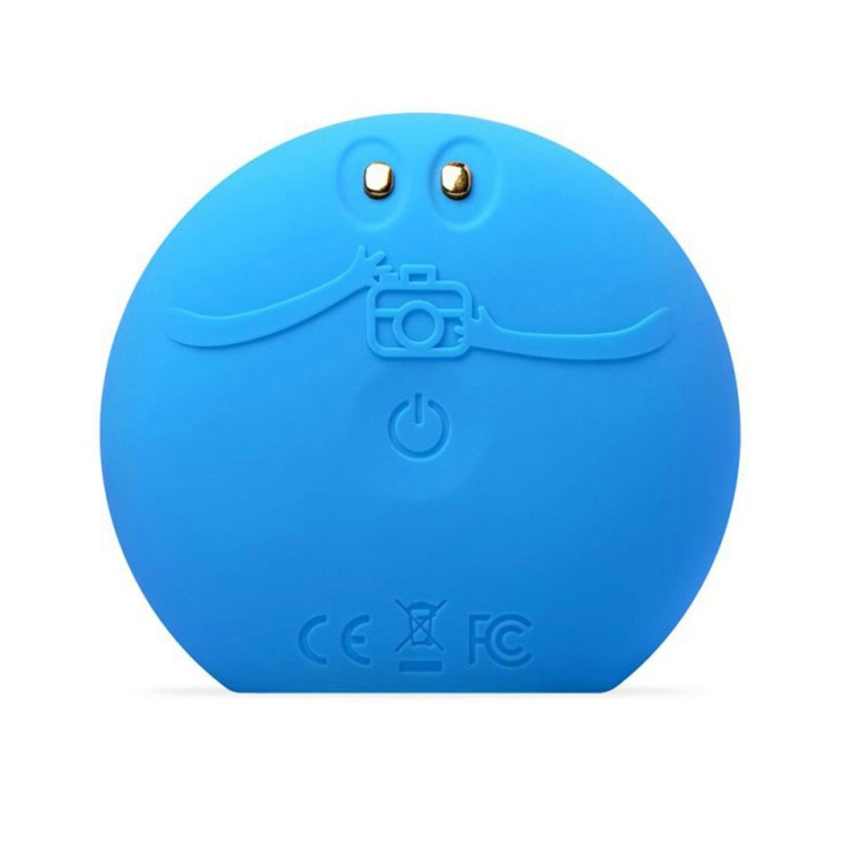 image 1 of FOREO LUNA Play Smart 2 Facial Cleansing Brush Travel-Friendly, Peek A Blue