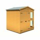 image 3 of Sun Hut 6 x 6 Feet Potting Shed - L182 x W200.9 x H214.6 cm Brown
