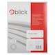 image 1 of Blick 65 Per Sheet 25 Sheets, 38.1mm x 21.1mm, Rectangular, White, 1625 Labels