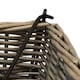 image 2 of Antique Wash Wicker Napkin Holder | Brown | Brown | One Size