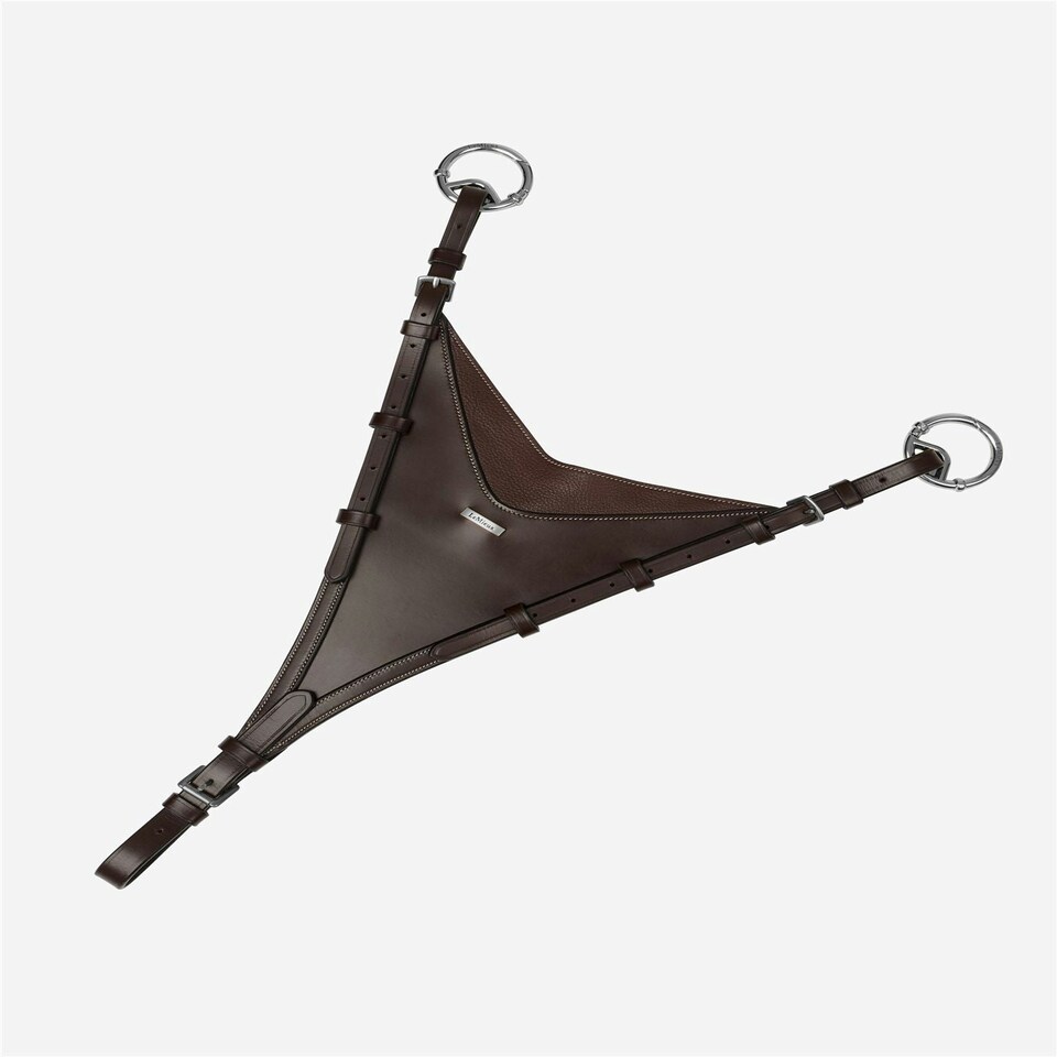 image 1 of LeMieux Bib Martingale Attachment Brown | Cob