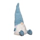 image 9 of 53cm Blue Sitting Christmas Gonk Decoration with Knitted Hat and Dangly Legs