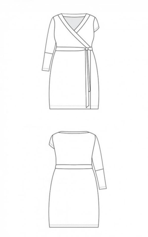image 1 of Cashmerette Appleton Dress Paper Sewing Pattern – Women’s Dress, UK Sizes 12–28 (Uk 16–32), Easy