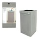 image 1 of BLACK+DECKER Foldable Square Laundry Basket Grey