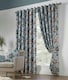 image 2 of Florida Fully Lined Eyelet Curtains - Fuschia - 229x274cm