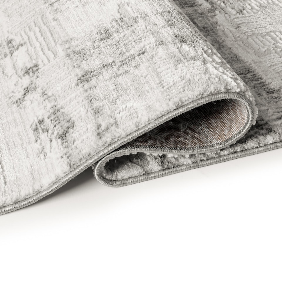 image 1 of RUGLENZA HOME - INTERNO AREA RUG - 12 MM - GREY TEXTURED - 120 x 170 CM