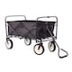 image 8 of Black Heavy Duty Foldable Garden Festival Trolley Cart Wagon Truck