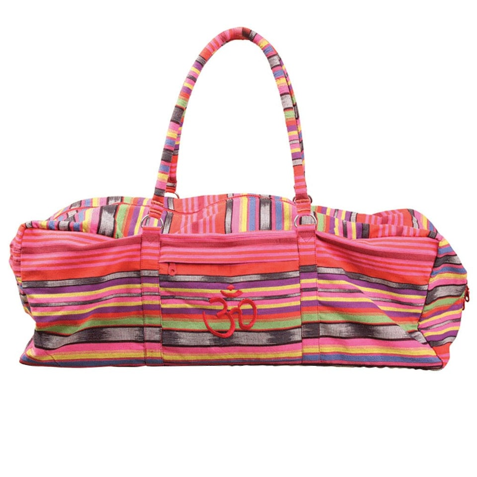 image 1 of Yoga-Mad Deluxe Yoga Kit Bag - Pink - One Size