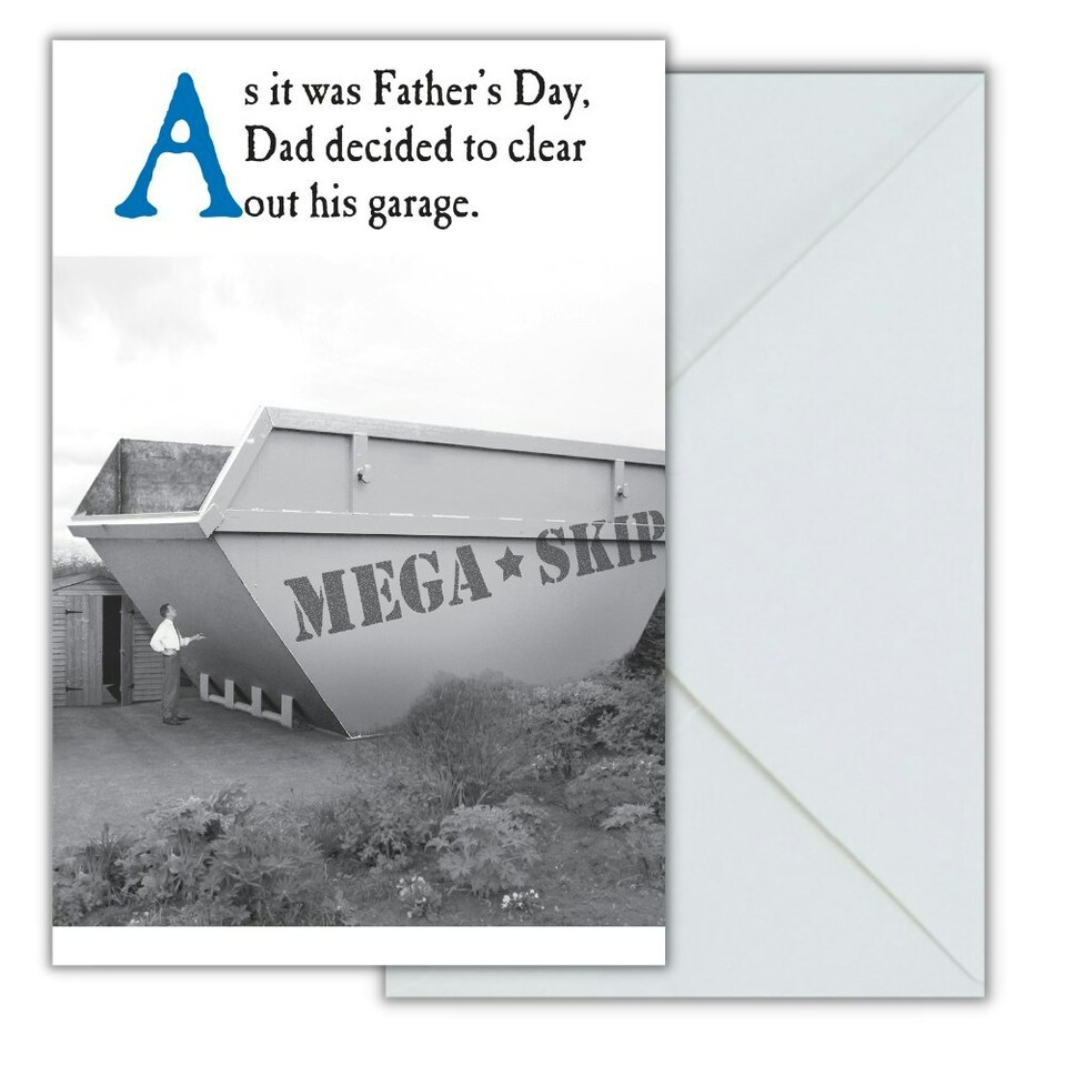 Dad Skip Humour Father's Day Card, Fathers Day Card