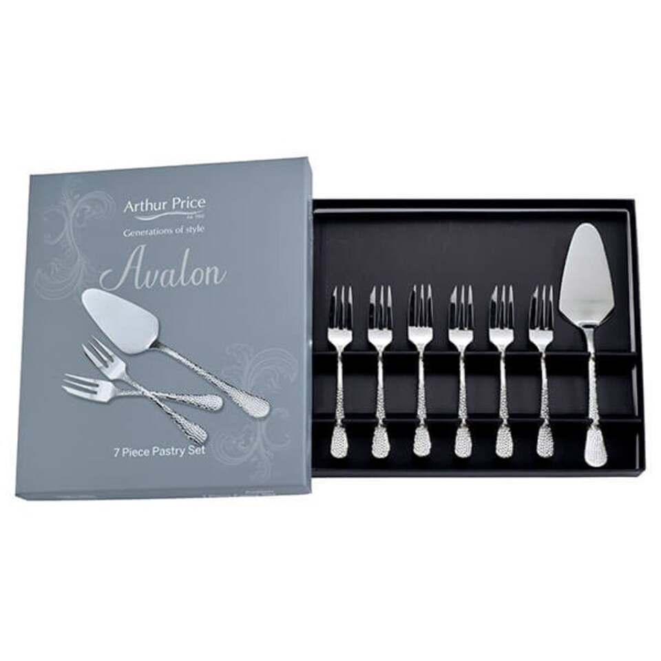image 1 of Arthur Price Avalon 7 Piece Pastry Set