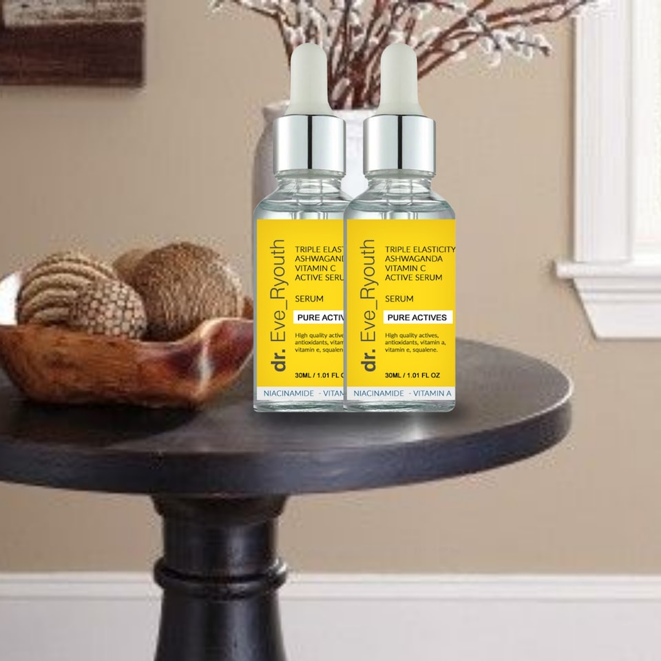 image 1 of Dr. Eve_Ryouth 2 X Triple Elasticity Ashwagandha Vitamin C Powerful Active Serum 30ml