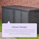 image 4 of Extra Large Outdoor Garden Storage Box 750L