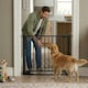 image 8 of Safetots SafeStep Gate, Black, 89cm - 96cm, Extra Low Walkthough, 74cm Extra Wide Doorway, One Piece Extra Wide Baby Gate