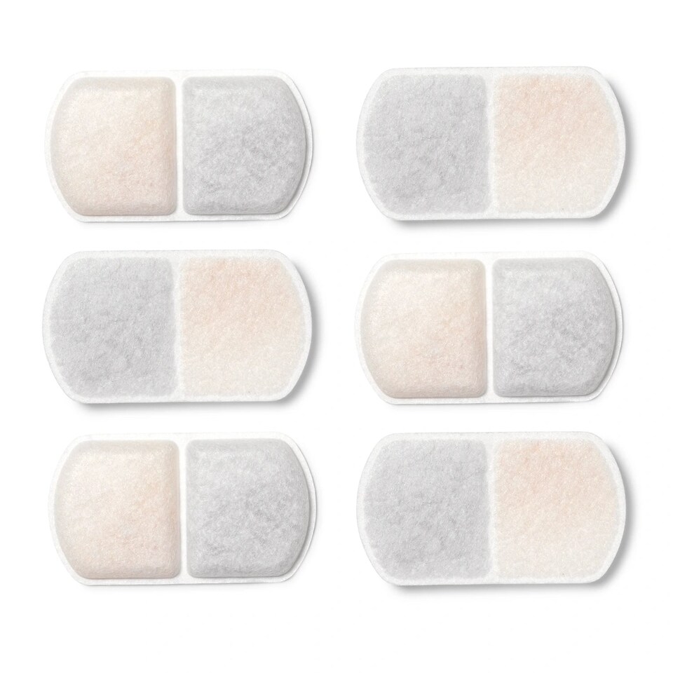image 1 of Replacement Filters for Cat Mate 2.2L & Dog Mate 8L Stainless Steel Fountains 6 Pack