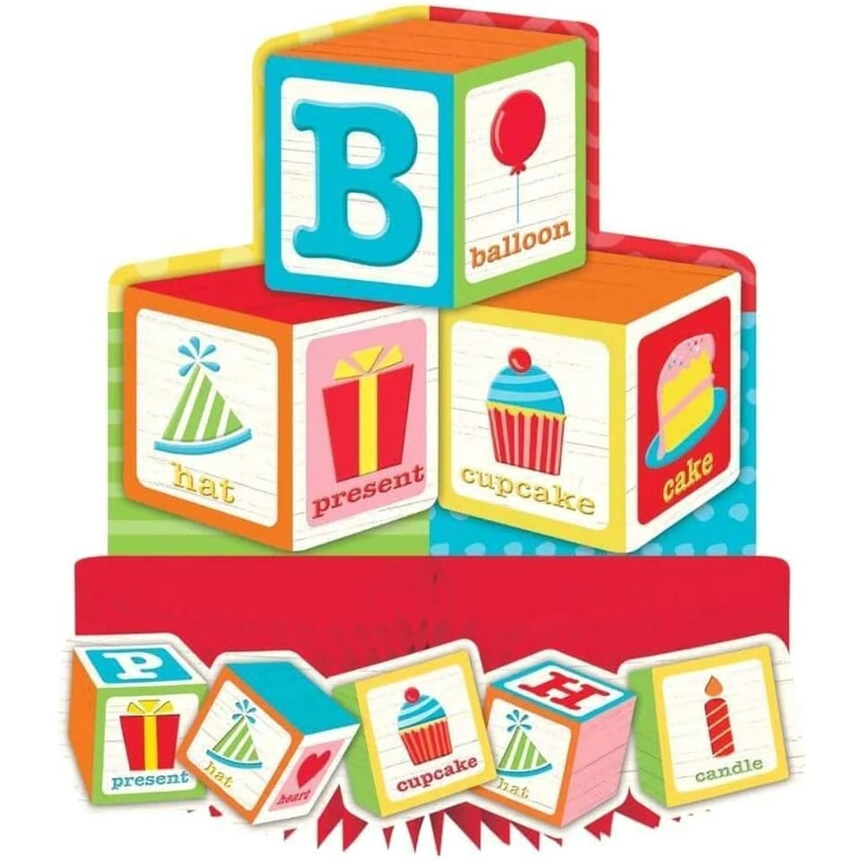 Creative Party Honeycomb Shaped Birthday Party Centrepiece - Multicoloured - One Size