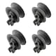 image 1 of Reliapart Upper Basket Wheel 4 Pack Compatible for Siemens SN SE SX Series 00611666