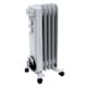 image 2 of 1000W 5 Fin Portable Oil Filled Radiator Electric Heater