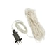 image 1 of 2.1m 300 LED Indoor Outdoor Party Curtain Christmas Lights in Cool White