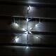 image 5 of 1.2m Battery Operated Snowflake Curtain Christmas Lights with 147 White LEDs