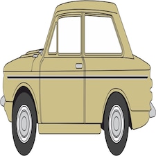 Oxford Diecast Hillman Imp Safari Beige