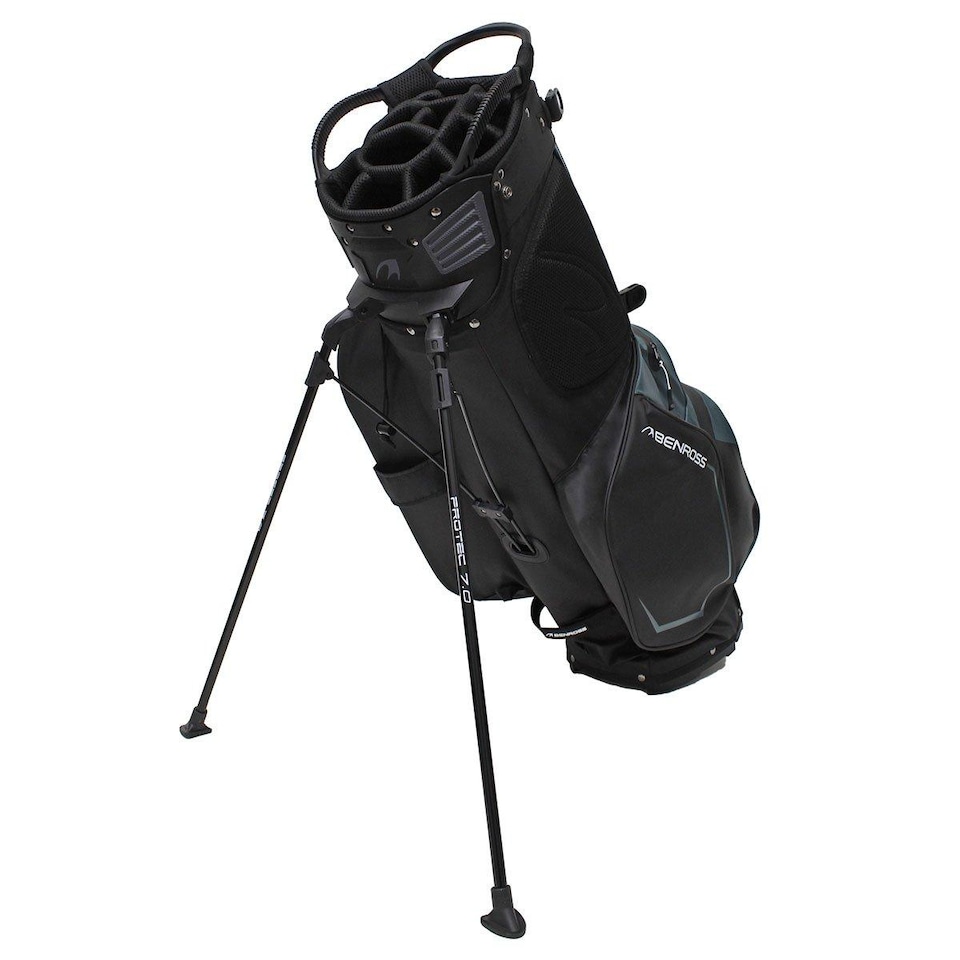 image 1 of Benross ProTec 7.0 Waterproof Stand Bag - Black/Grey