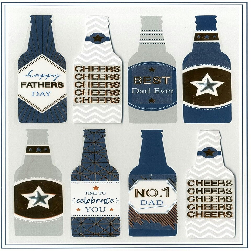 image 1 of Cheers No.1 Dad Father's Day Card