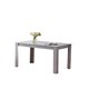 image 1 of Dining Table Grey Wood Kitchen Place for 4 Seats, Dining Table Only (Grey H 75 x L 117 x W 77 cm) Grey