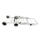 image 6 of 4 Wheel Folding Shopping Trolley Bag Cart Market Laundry
