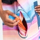 image 6 of Decathlon Adult surf beach poncho >150 cm, 500 Sunset pink
