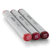 Copic Sketch Set, Color Fusion 4, Set of 3