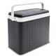 image 1 of 24L Rattan Design Cooler Storage Boxes | Black | 1