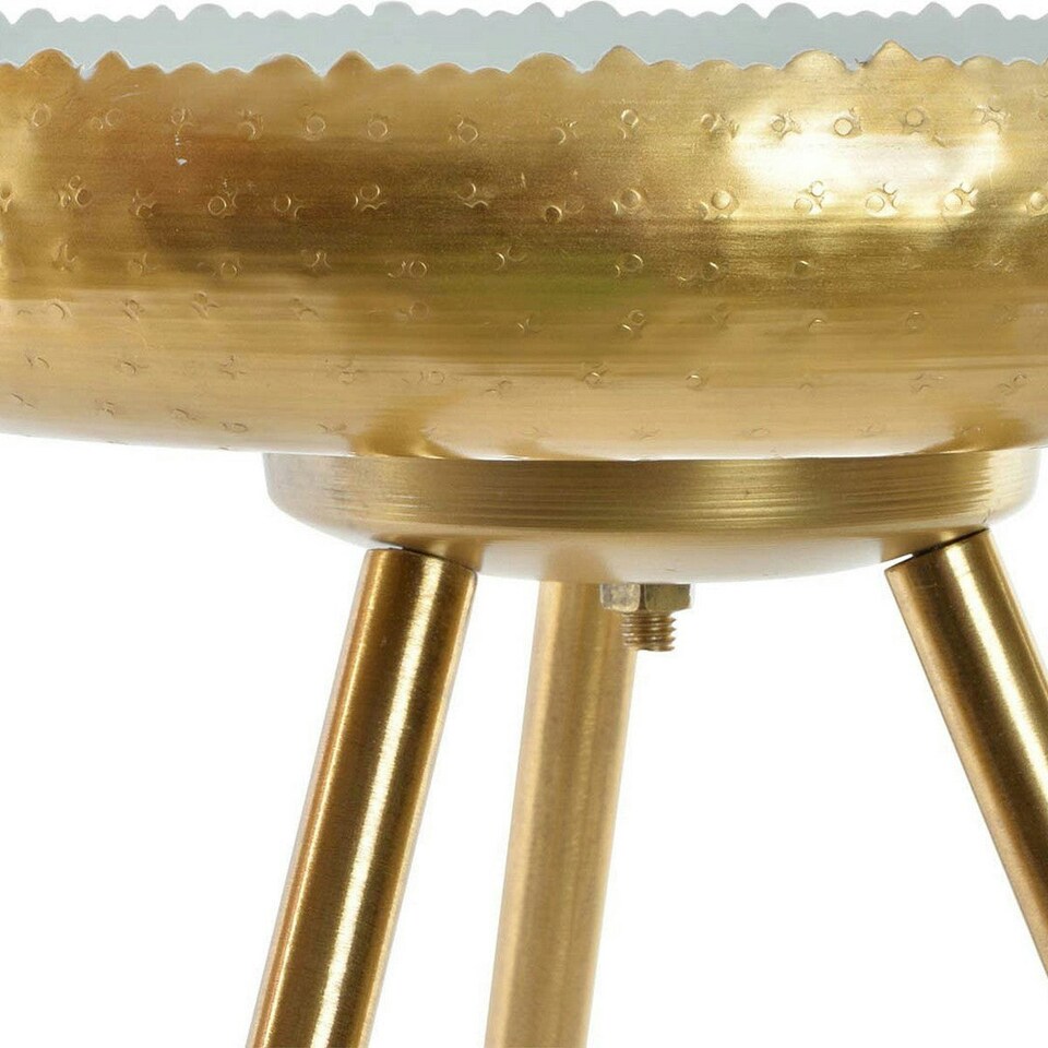 image 1 of Side table DKD Home Decor Blue Metal Lacquered (43 x 43 x 61 cm) N/A
