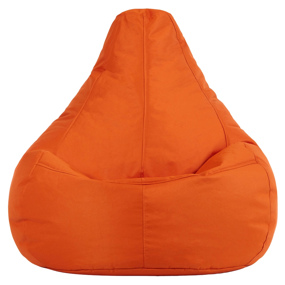 image 1 of Icon Dalton High Back Adult Gaming Indoor Outdoor Bean Bag Chair, Burnt Orange