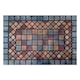 image 1 of Nicoman Rubber Elegant Blue Tile Doormat - 90x60cm