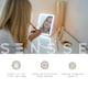 image 2 of Sensse Modern Marble LED Glow Up Mirror Gold