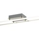image 3 of Brushed Nickel LED Ceiling Strip Light Fitting - Ideal for Kitchens | Silver