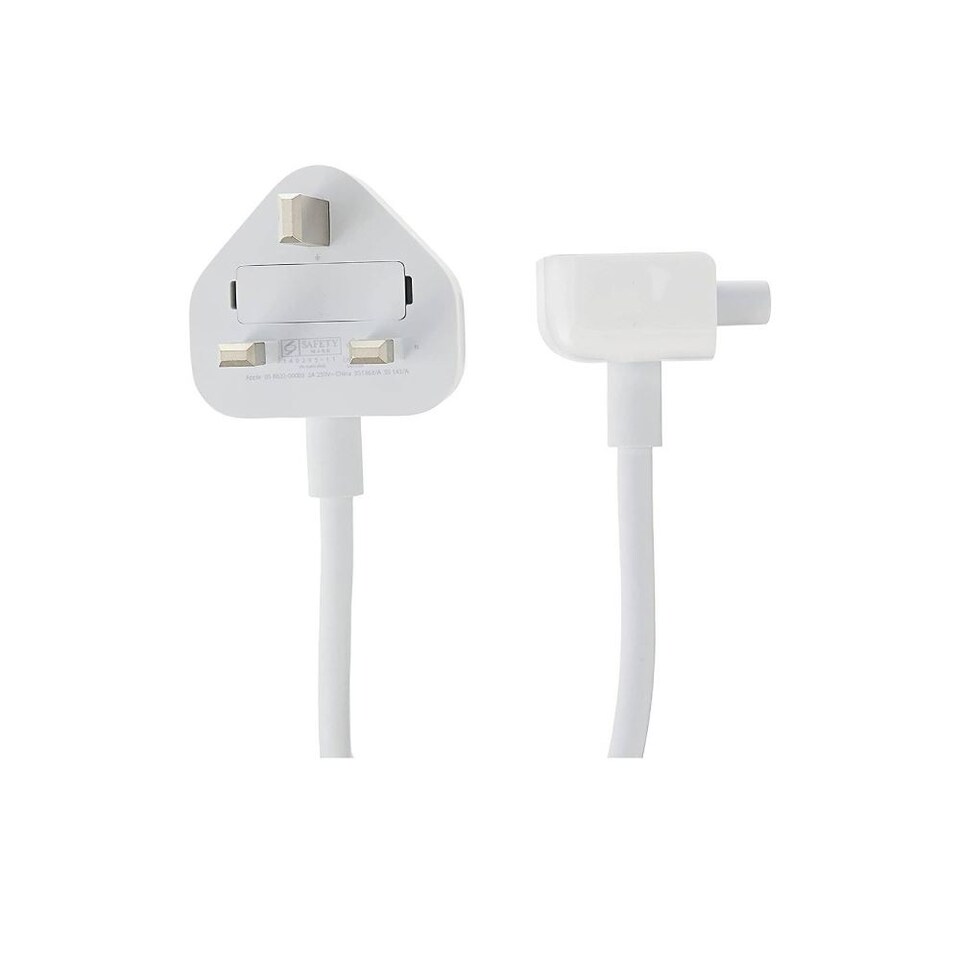 image 1 of Apple Power Adapter Extension Cable 1.8M UK Plug for MacBook White A1689 - MK122B/A | White | White | 1